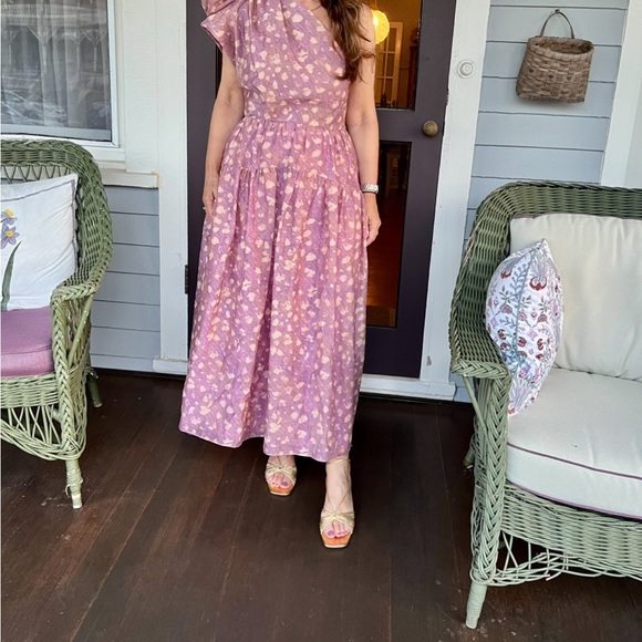 Loeffler Randall Riley Gold Lace Up Sandal Size 8.5 - Picture 9 of 10